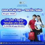 1 ngày cuối: Ưu đãi 28% học phí + Quà tặng cực hot: