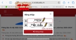 HƯỚNG DẪN ĐĂNG NHẬP CỔNG THÔNG TIN SINH VIÊN BDU CHO TÂN SINH VIÊN K28