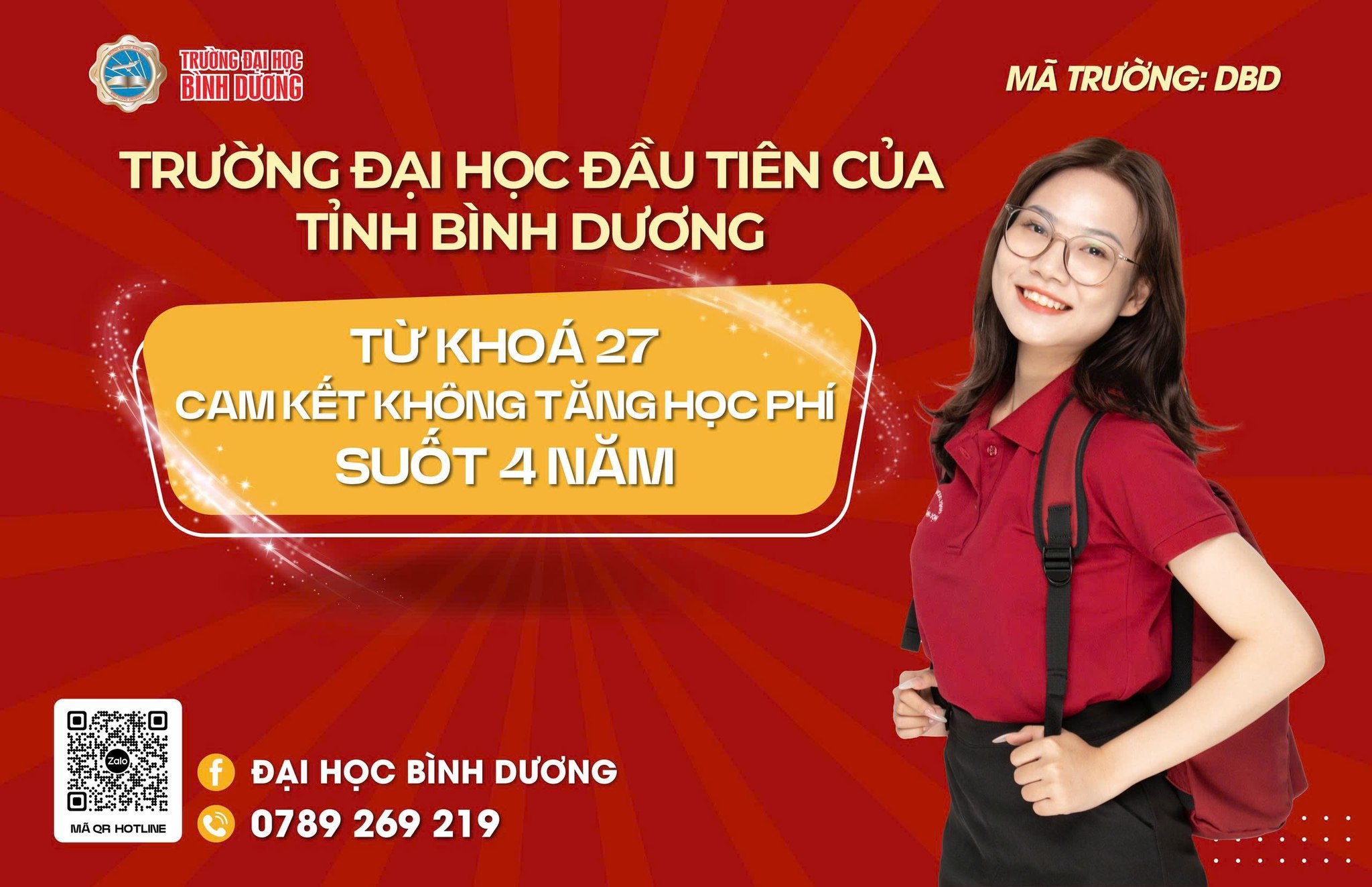 ĐẠI HỌC BÌNH DƯƠNG KHÔNG TĂNG HỌC PHÍ TOÀN KHÓA