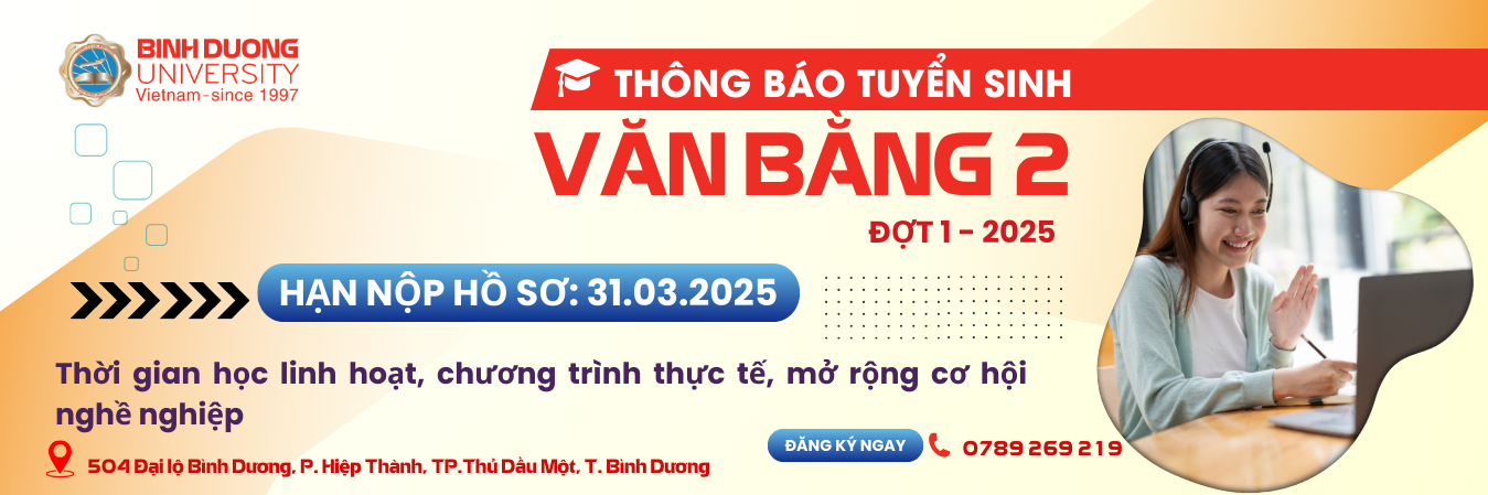 Thông báo tuyển sinh Văn bằng 2 đợt 1 năm 2025