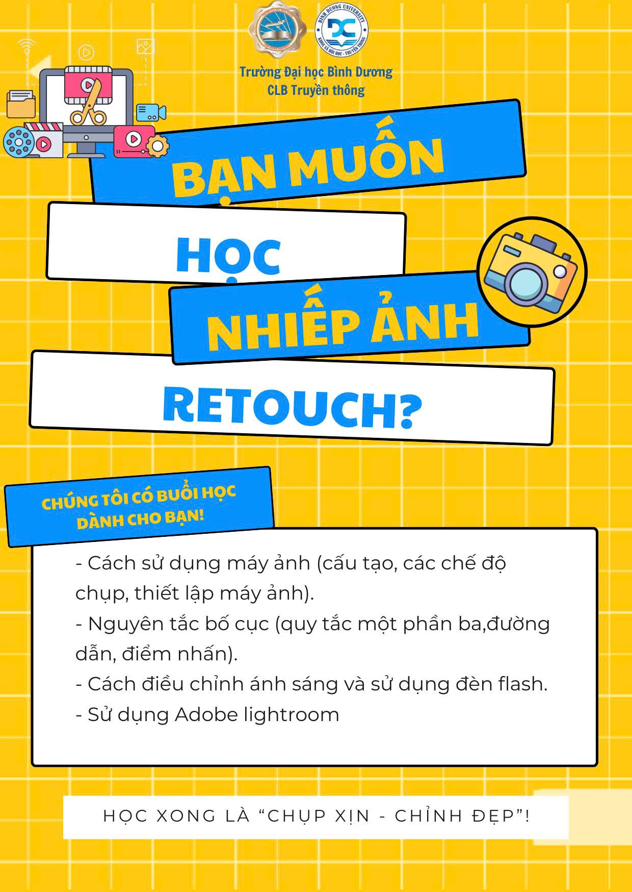 THÔNG BÁO LỊCH TRÌNH TRAINING DÀNH CHO THÀNH VIÊN CLB