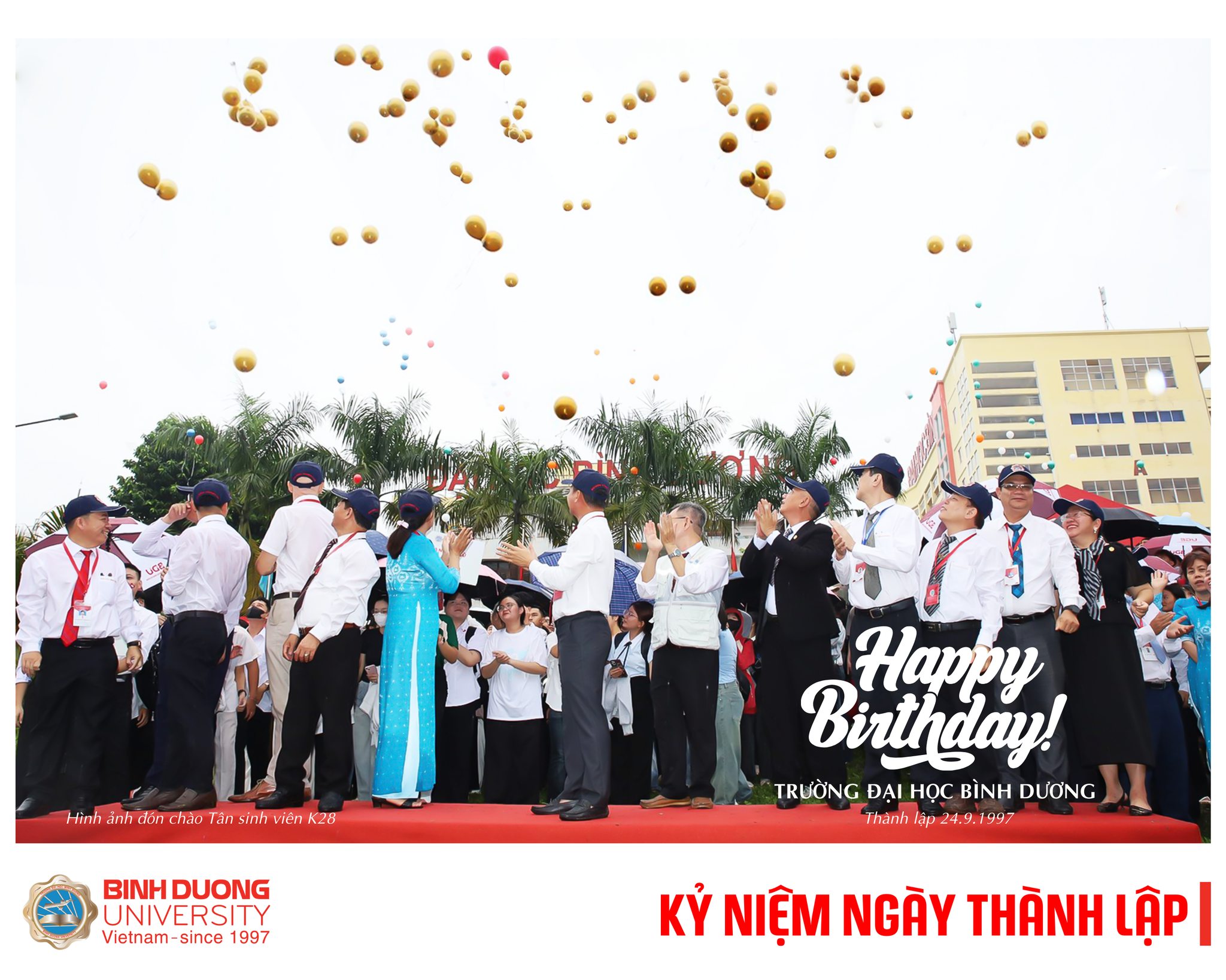 28 năm thành lập Trường Đại học Bình Dương - một hành trình phát triển cùng đất nước