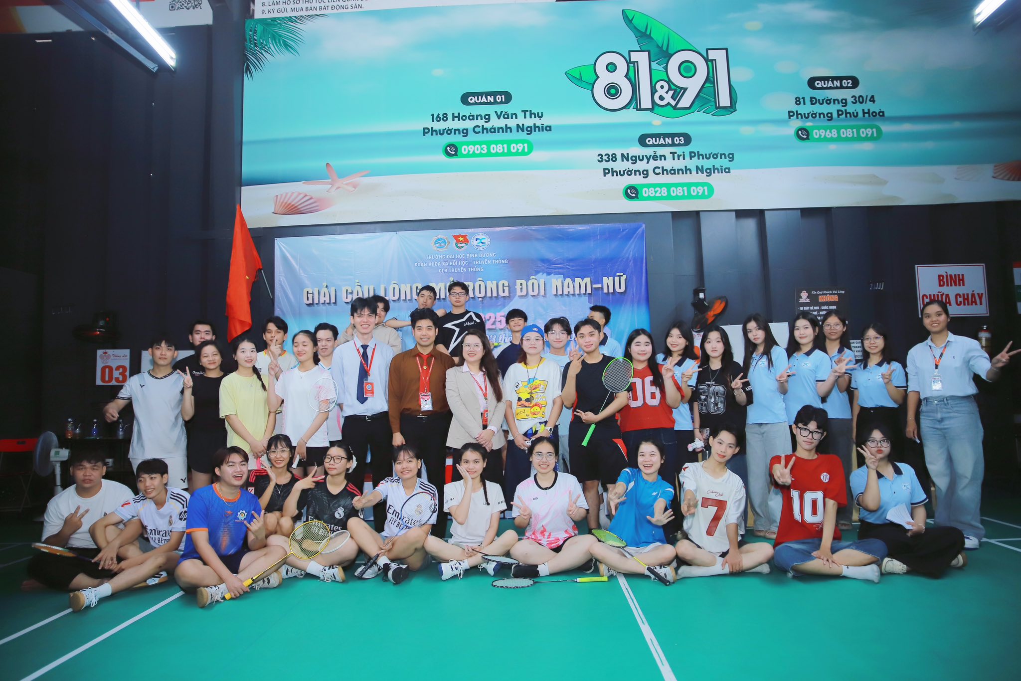 GIẢI CẦU LÔNG CẤP KHOA XÃ HỘI HỌC – TRUYỀN THÔNG