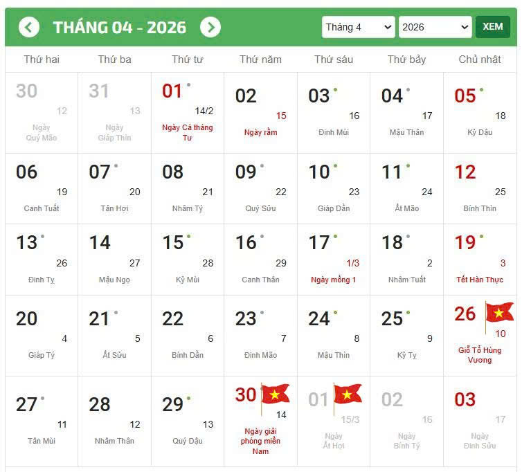 SAU KỲ NGHỈ TẾT DÀI HẠN, CHÚNG TA CÒN KỲ NGHỈ NÀO NỮA NHỈ?